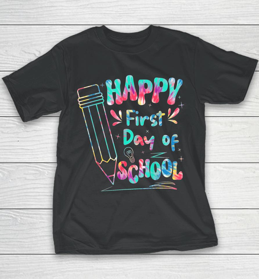Happy First Day Of School Summer's Out For School Youth T-Shirt