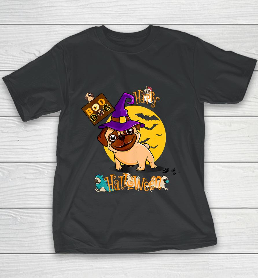 Happy Halloween Boodog Youth T-Shirt