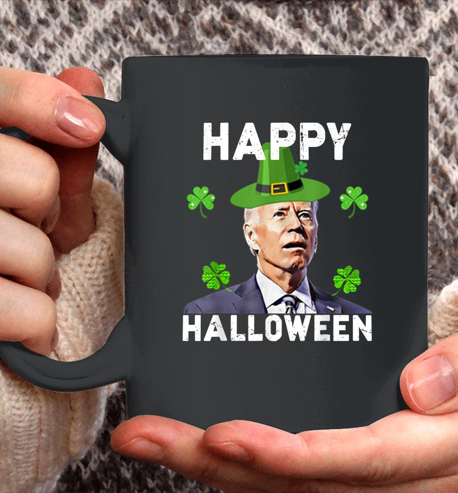Happy Halloween Funny Joe Biden St Patrick's Day Vintage Coffee Mug