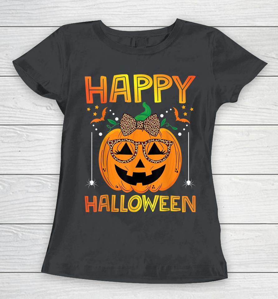 Happy Halloween Pumpkin Women T-Shirt