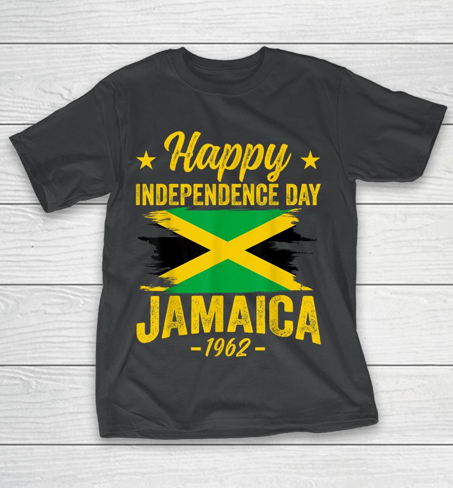 Happy Independence Day Jamaica 1962 Proud Jamaican T-Shirt