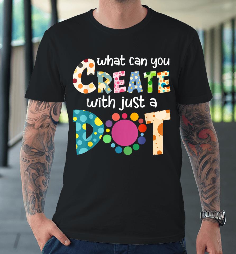 Happy International Dot Day Colorful Polka Dot Kids Dot Day Premium T-Shirt
