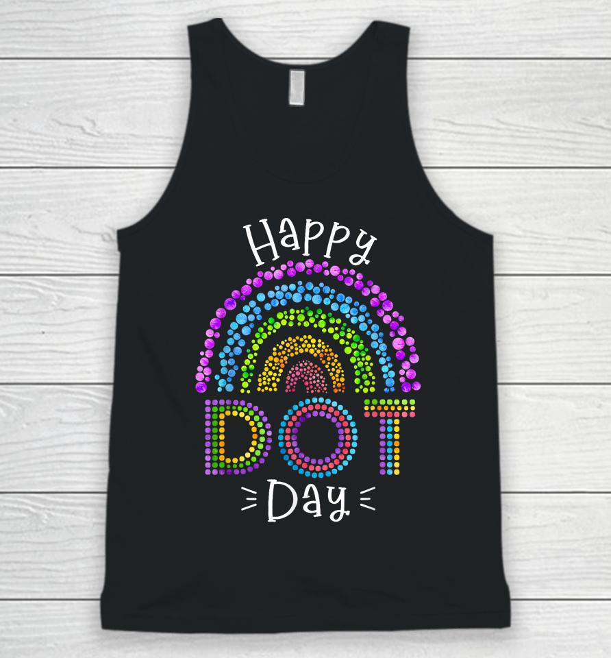 Happy International Dot Day Colorful Polka Dot Kids Dot Day Unisex Tank Top