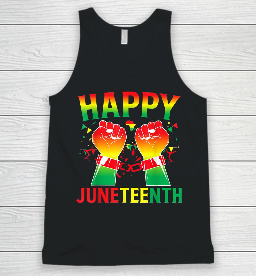 Happy Juneteenth Unisex Tank Top