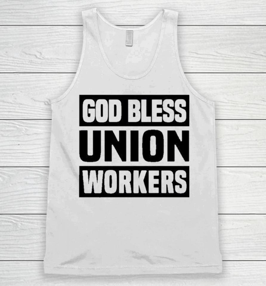 Happy Labor Day God Bless Union Worker Laborer Unisex Tank Top