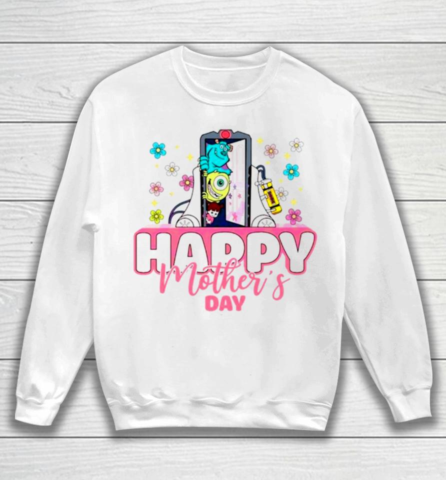 Happy Mothers Day Monster Mom Sweatshirt