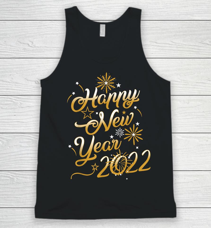 Happy New Year 2022 Unisex Tank Top