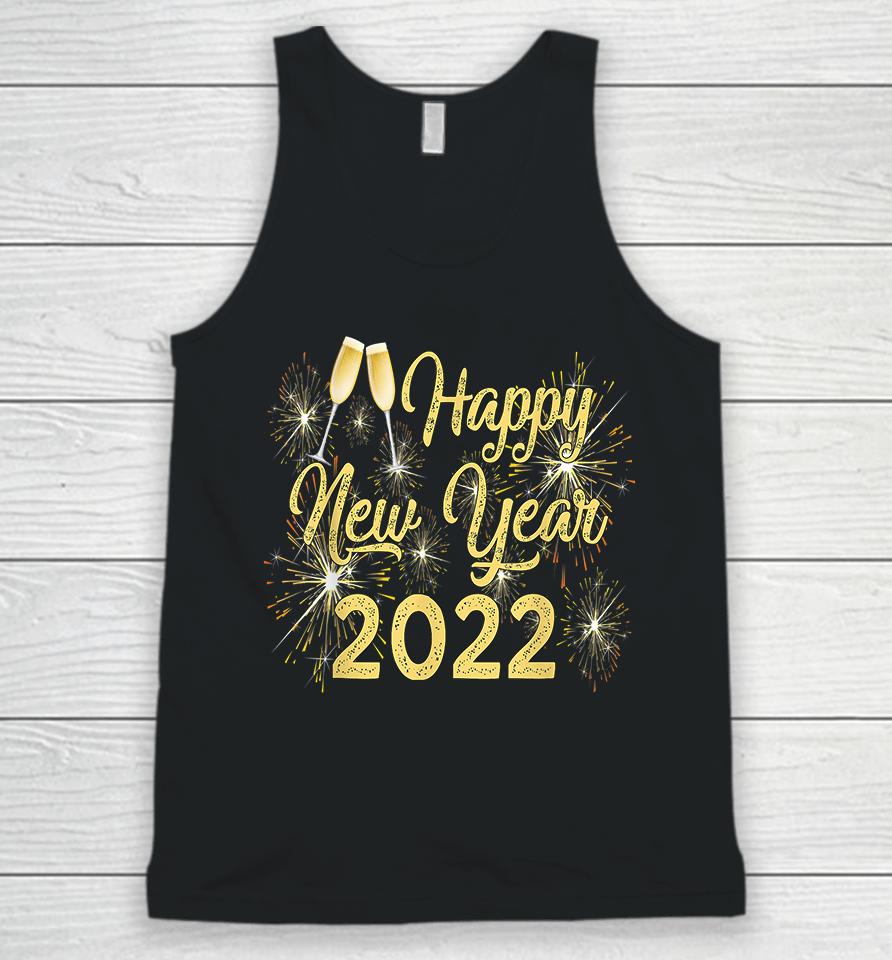 Happy New Year 2022 Unisex Tank Top