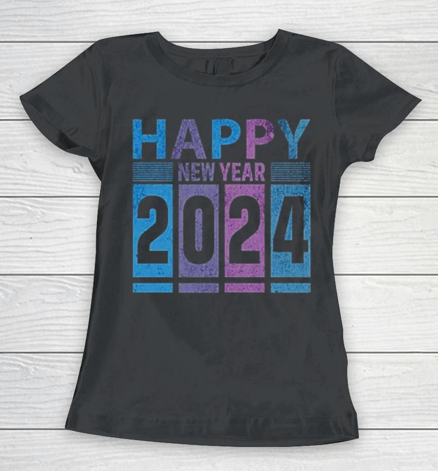 Happy New Year 2024 Fun Women T-Shirt
