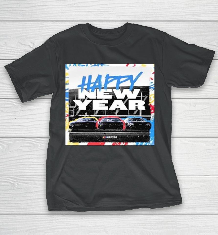 Happy New Year 2024 Nascar Fans T-Shirt