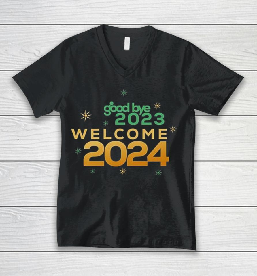 Happy New Year 2024 Unisex V-Neck T-Shirt