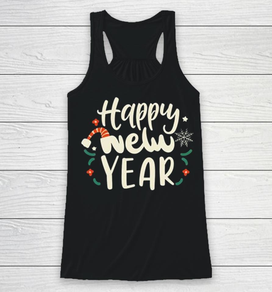 Happy New Year For 2024 Racerback Tank