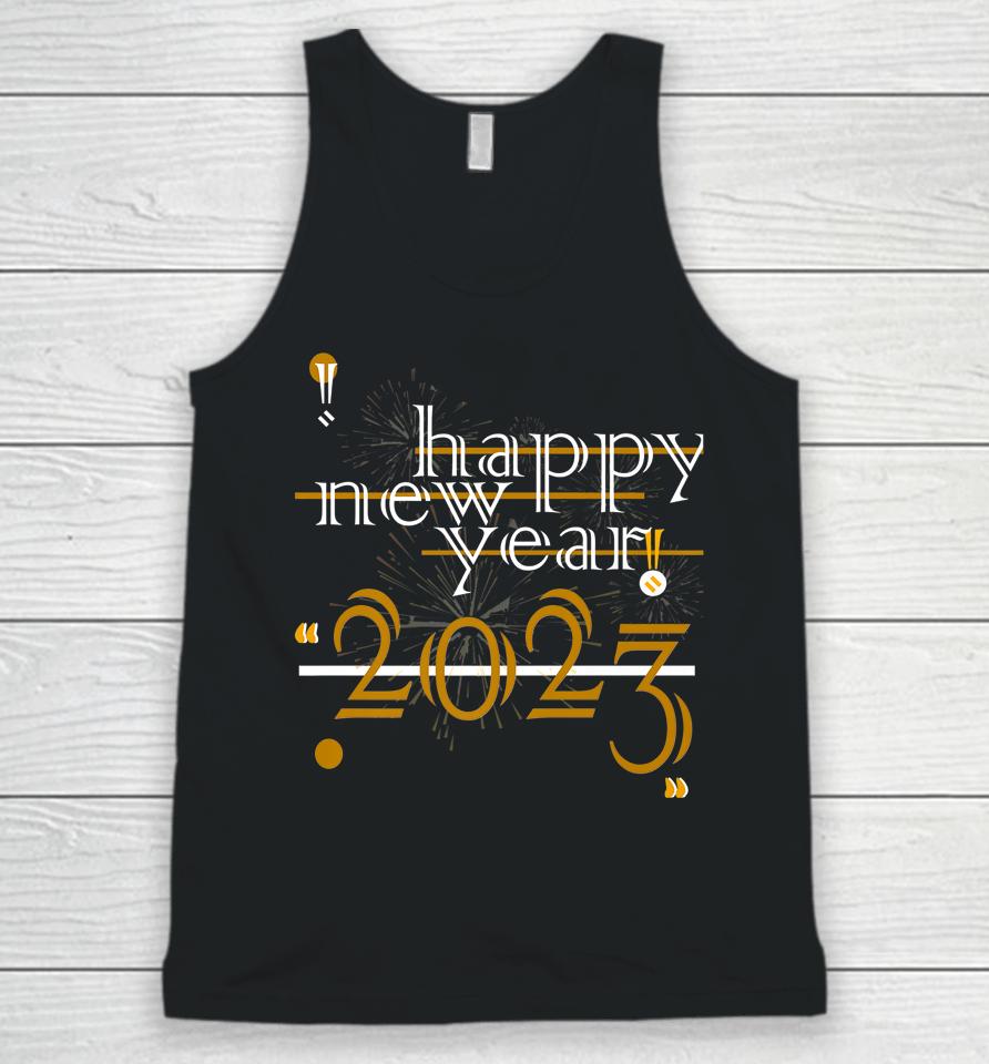 Happy New Years 2023 Party Supplies Unisex Tank Top