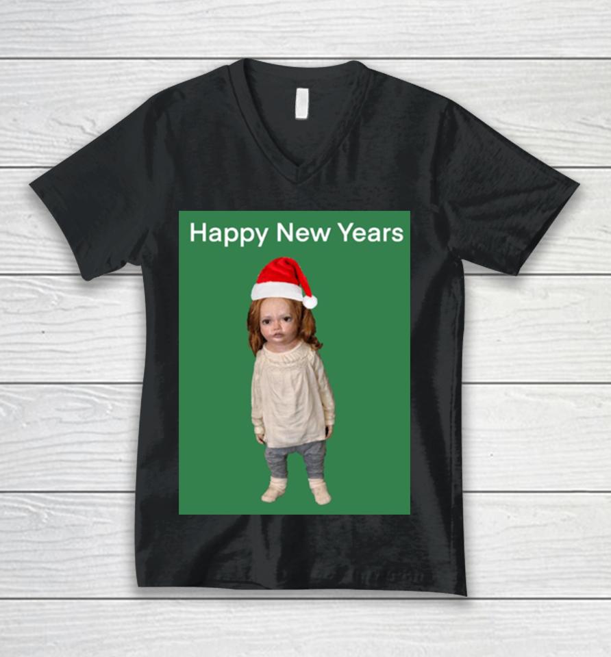 Happy New Years Unisex V-Neck T-Shirt