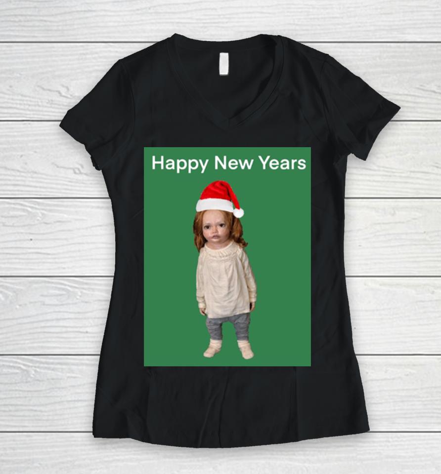 Happy New Years Women V-Neck T-Shirt