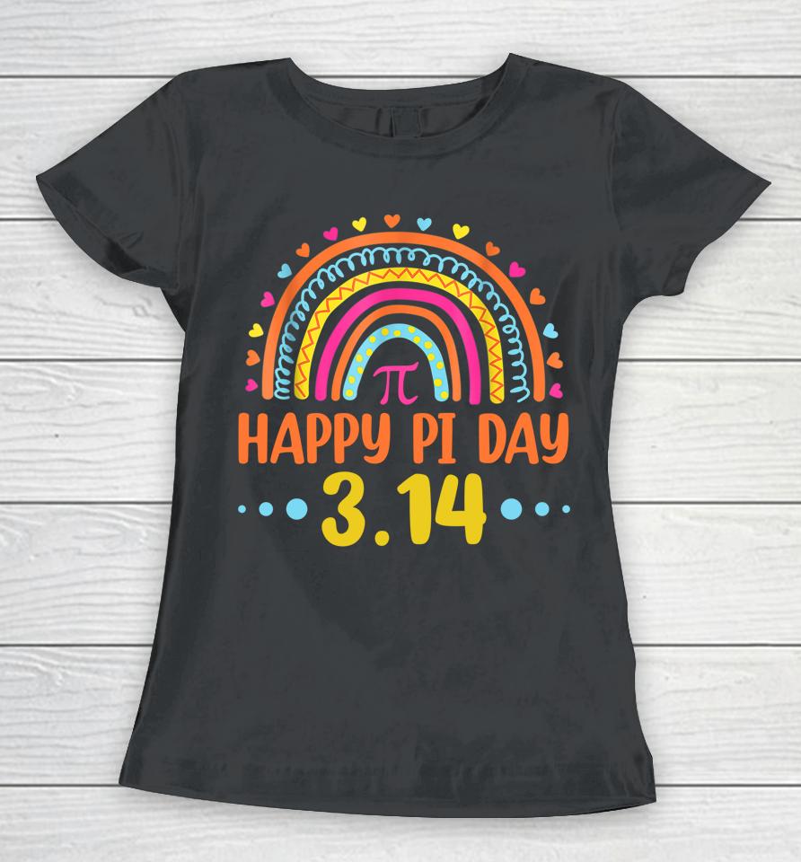 Happy Pi Day Rainbow Women T-Shirt