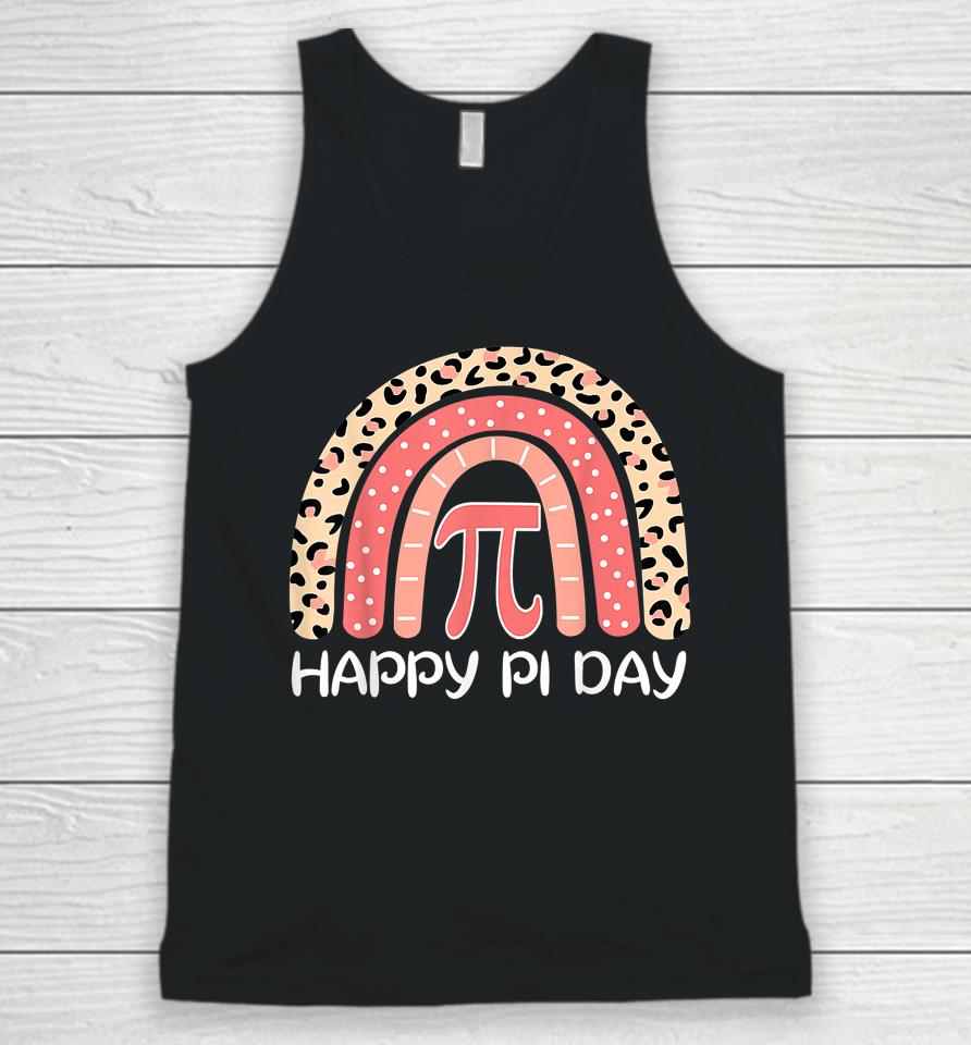 Happy Pi Day Rainbow Unisex Tank Top