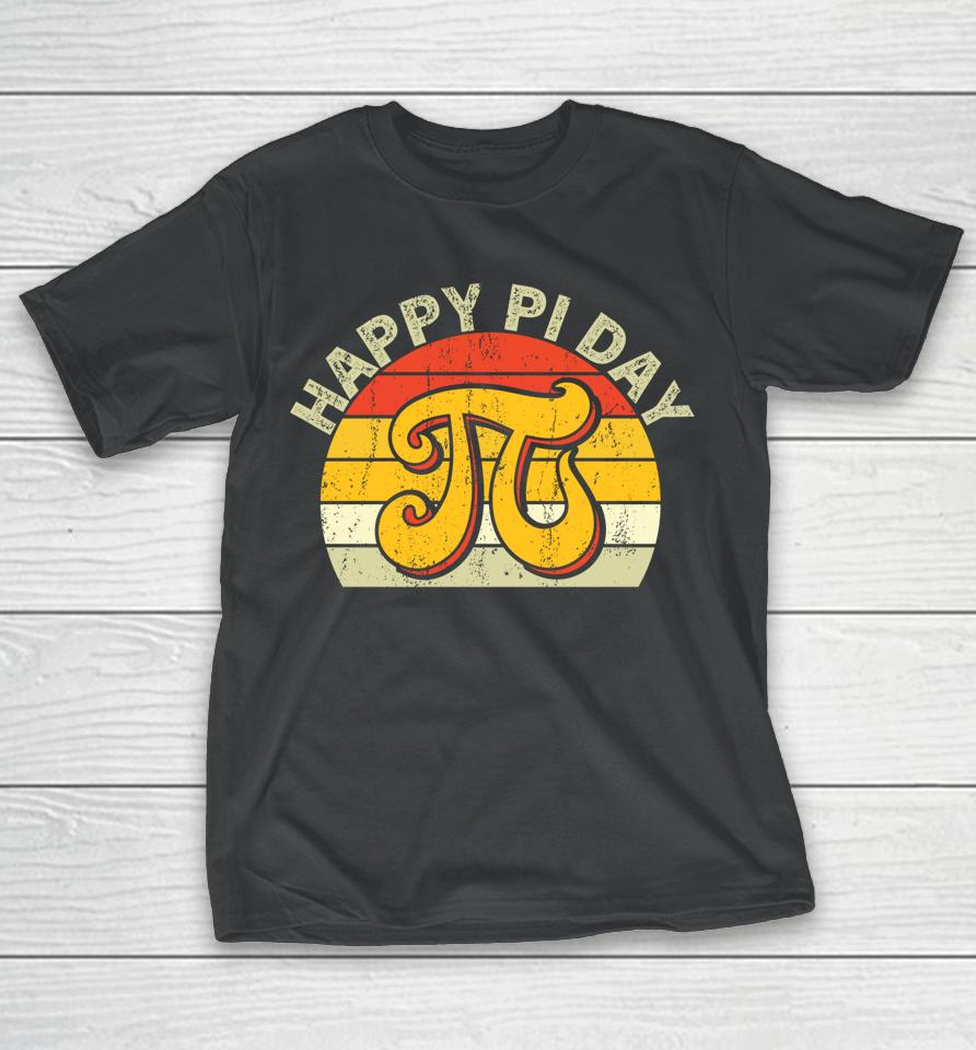 Happy Pi Day Vintage Retro T-Shirt