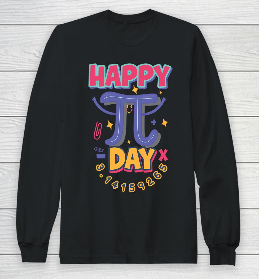 Happy Pi Day Vintage Long Sleeve T-Shirt