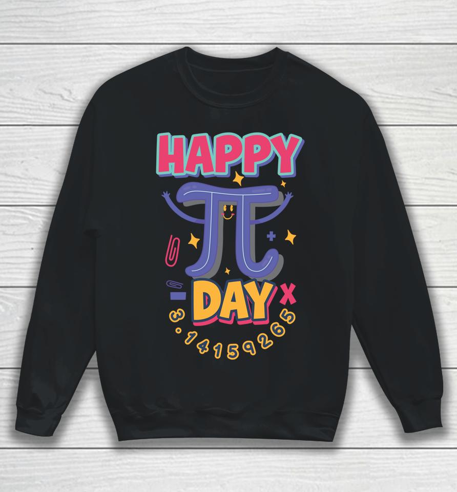Happy Pi Day Vintage Sweatshirt
