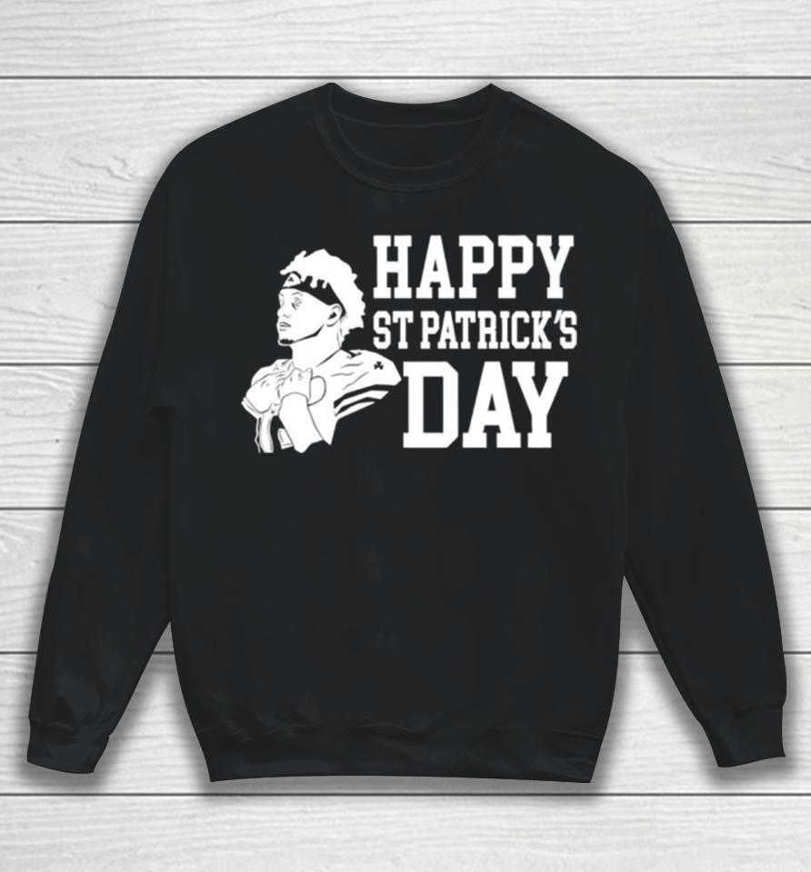 Happy St Patrick Day Kansas City Chiefs Sweatshirt