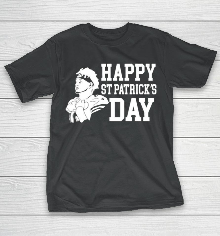 Happy St Patrick Day Kansas City Chiefs T-Shirt