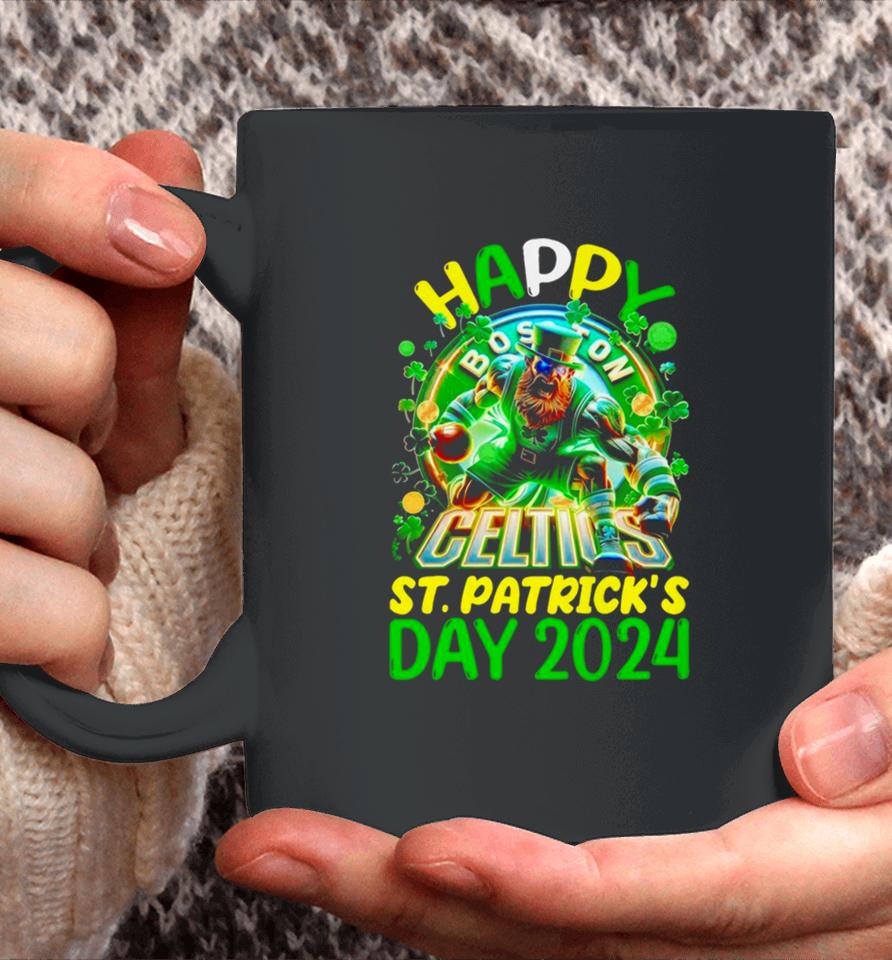 Happy St Patrick’s Day 2024 Boston Celtics Coffee Mug
