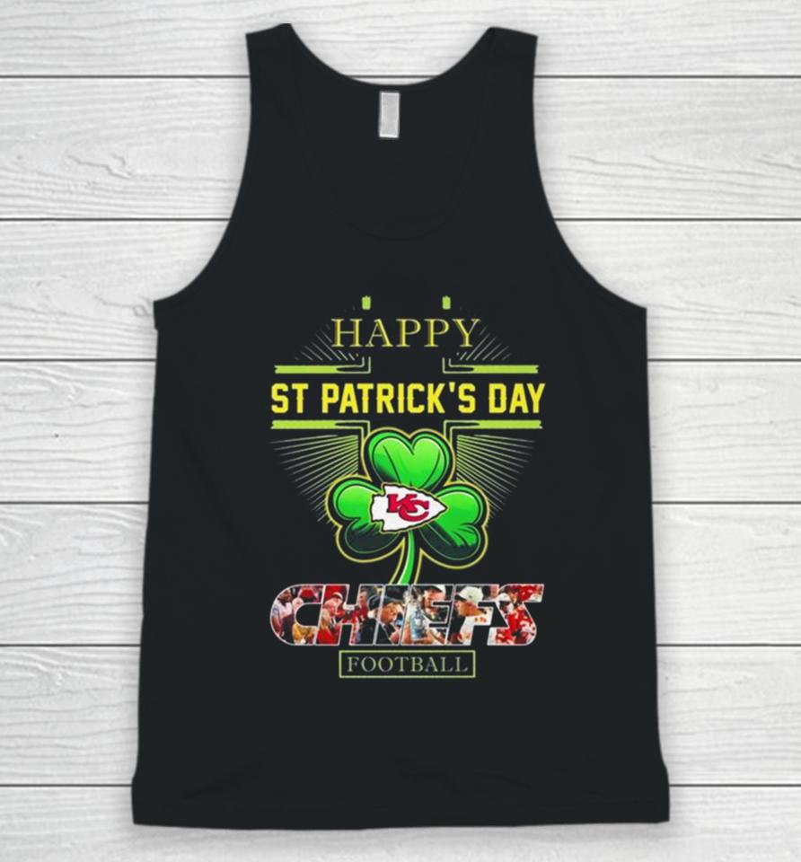 Happy St Patrick’s Day Kansas City Chiefs Football Unisex Tank Top