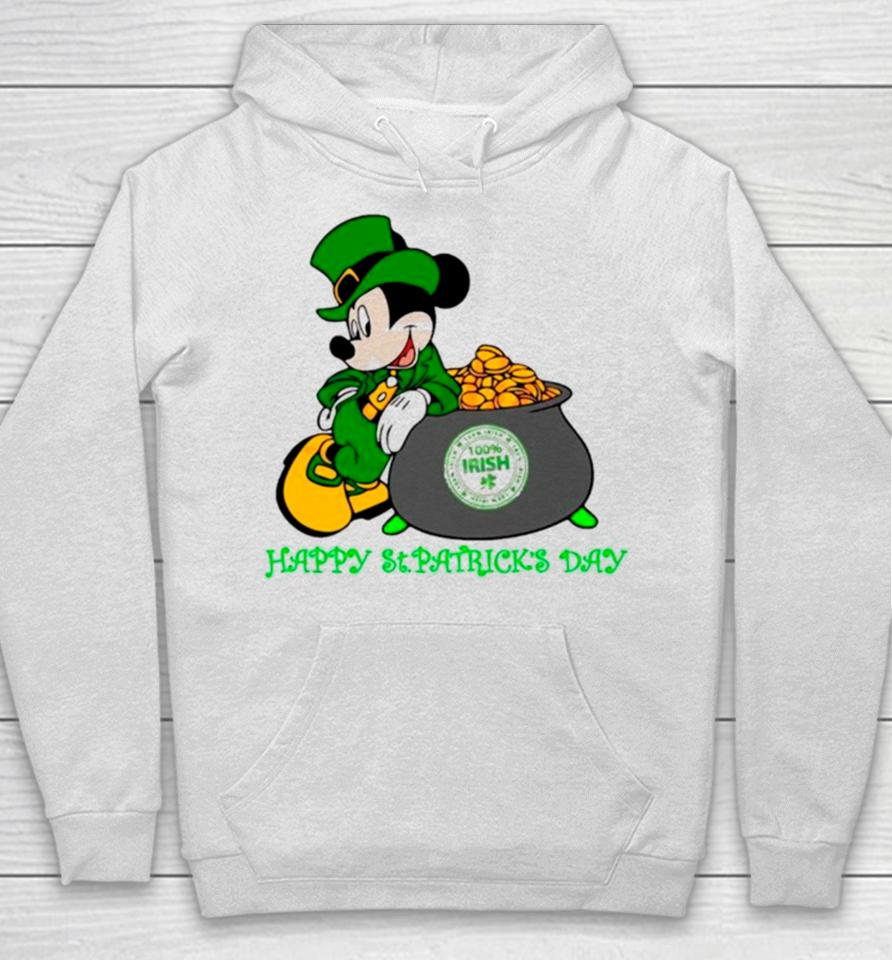 Happy St Patrick’s Day Mickey Irish Hoodie