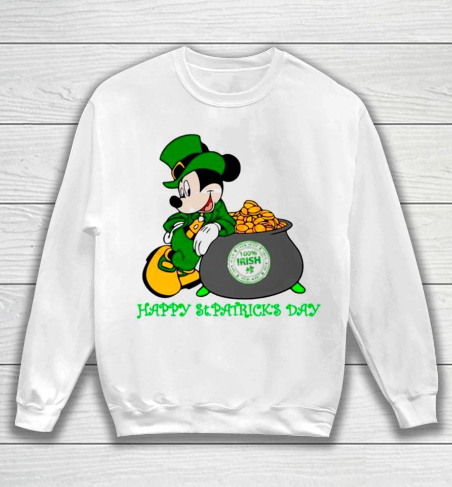 Happy St Patrick’s Day Mickey Irish Sweatshirt