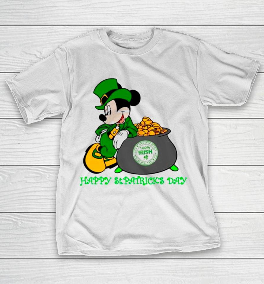 Happy St Patrick’s Day Mickey Irish T-Shirt