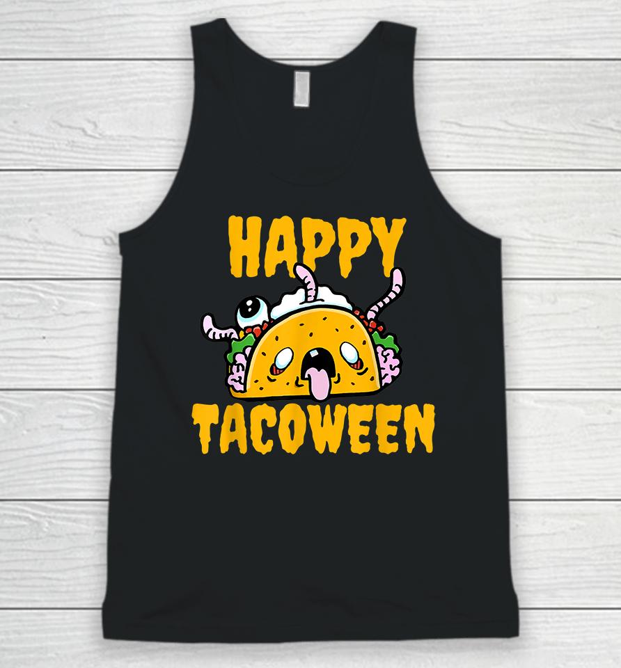 Happy Tacoween Halloween Unisex Tank Top