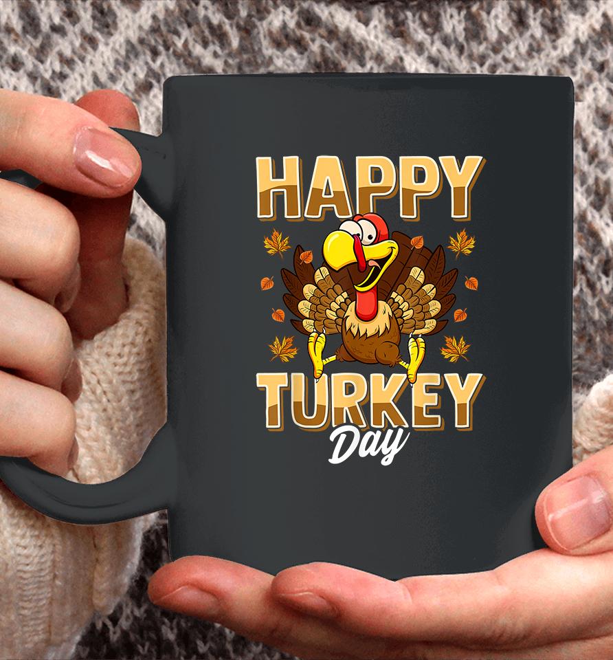 Happy Turkey Day Thanksgiving Coffee Mug