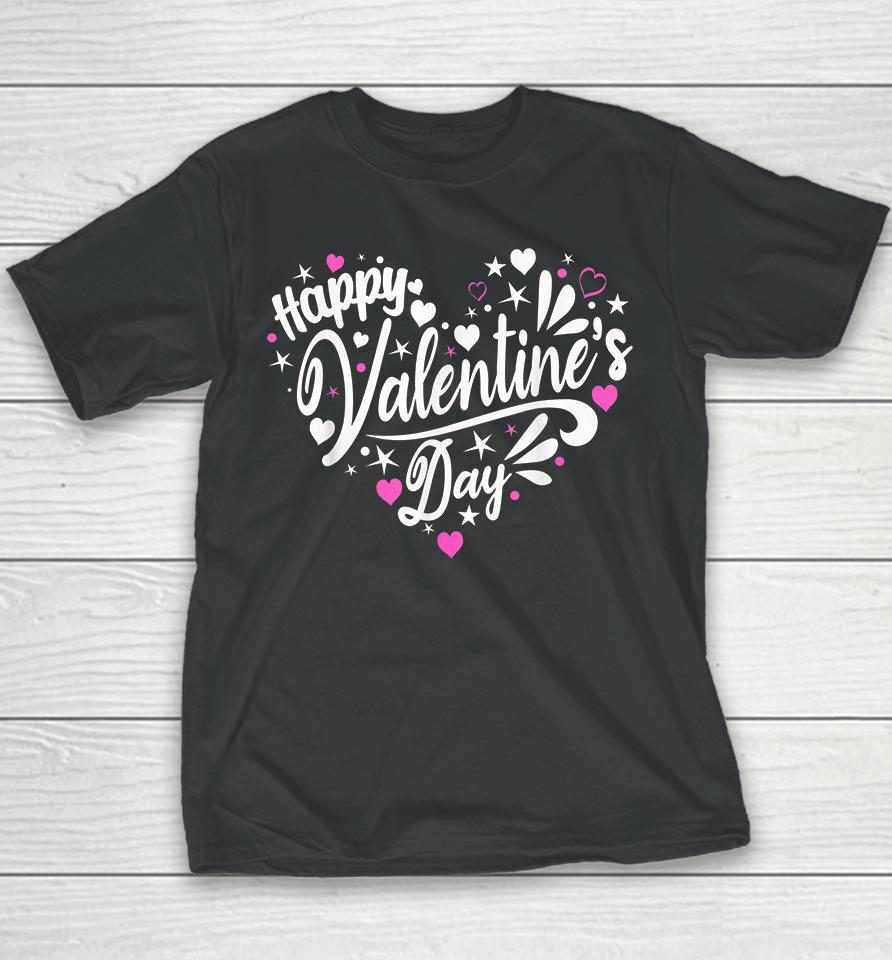 Happy Valentine's Day Heart Youth T-Shirt