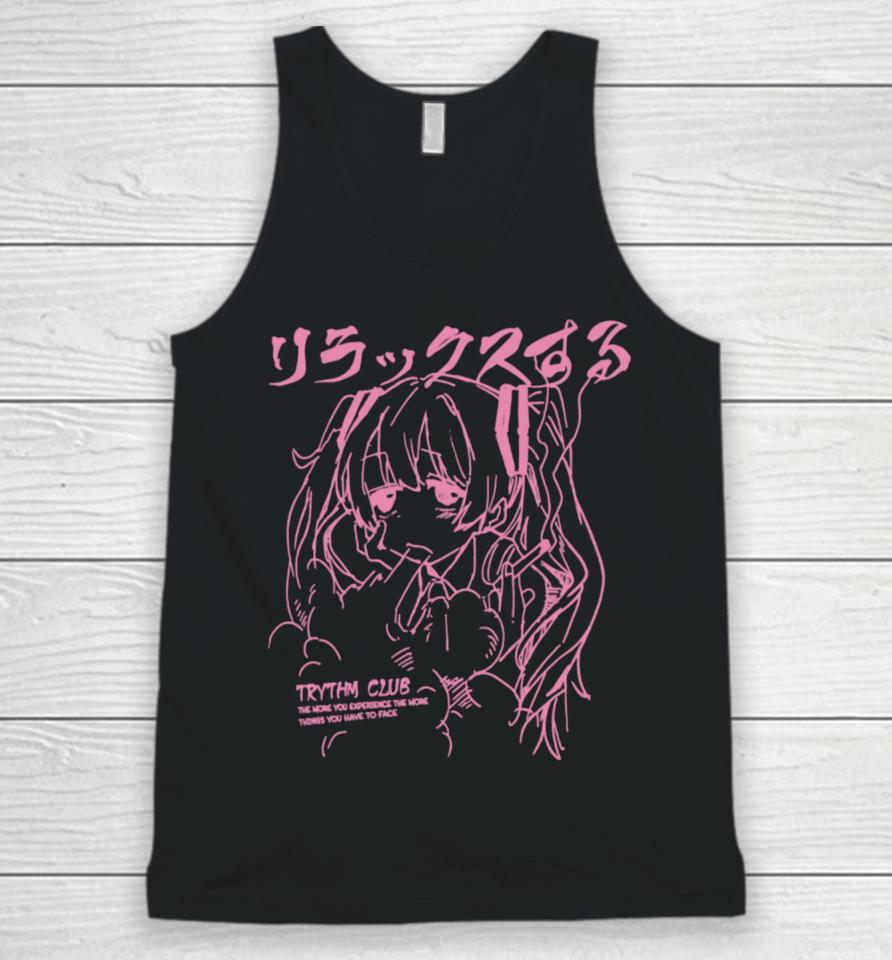 Harajuku Trythm Club The More You Experience The More Things You Have To Face Unisex Tank Top