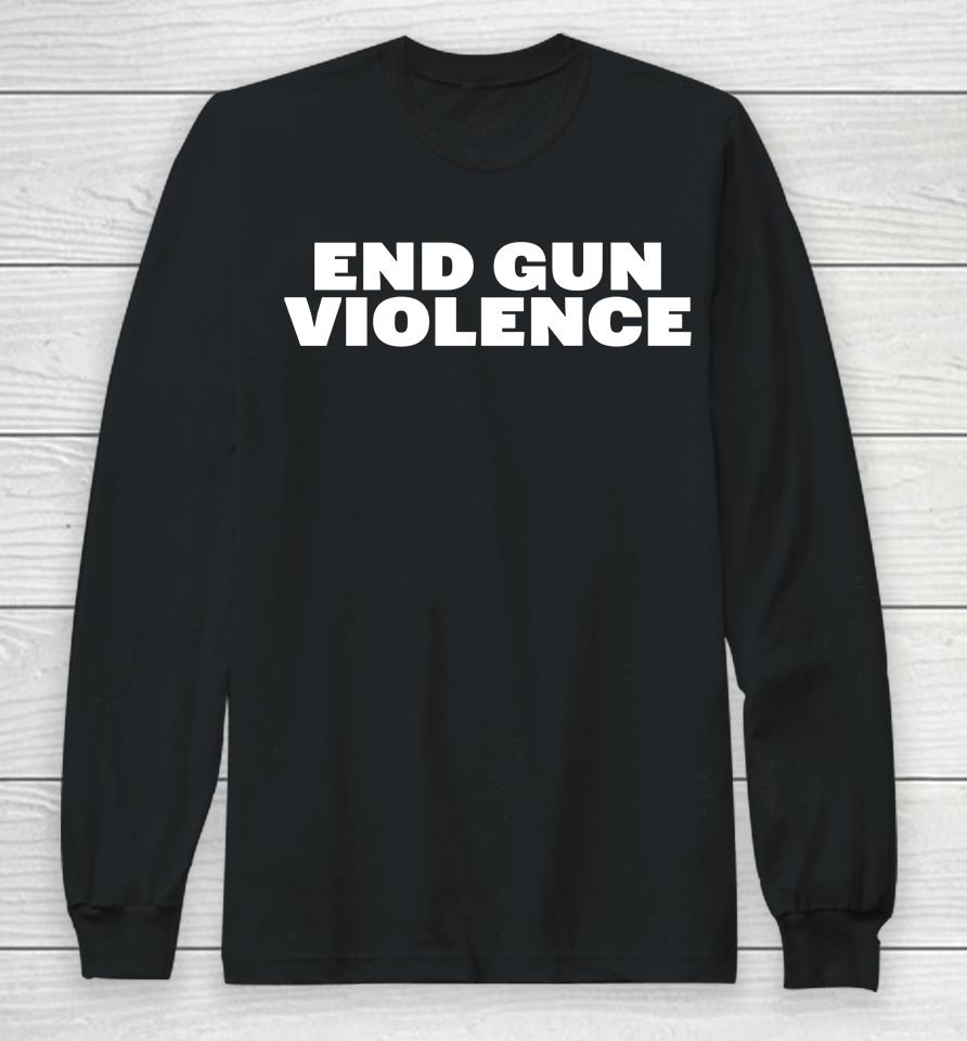 Harry Styles End Gun Violence Long Sleeve T-Shirt