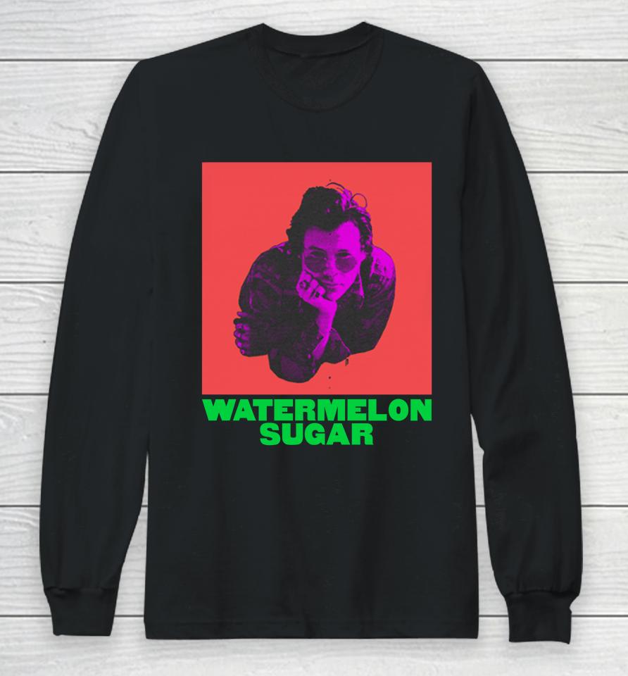 Harry Styles Official Store Watermelon Sugar Long Sleeve T-Shirt