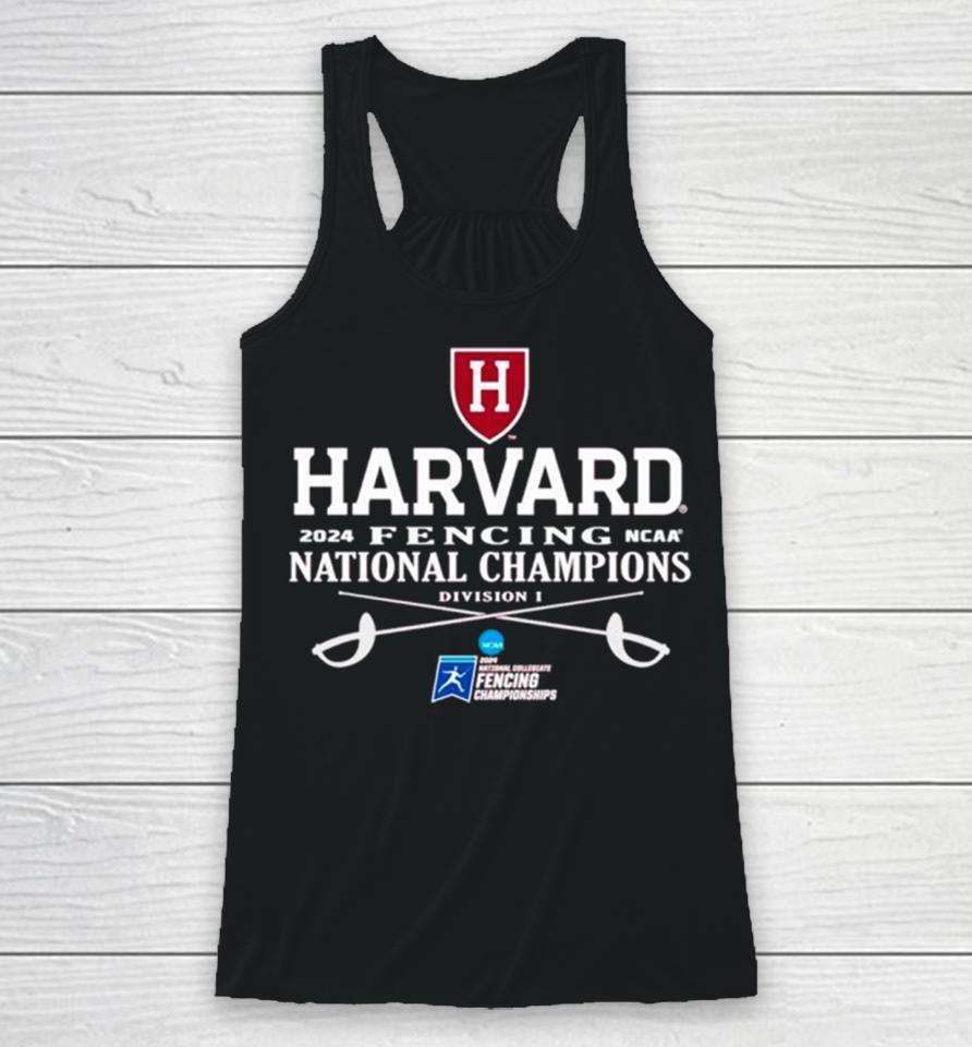 Harvard Crimson 2024 Ncaa Fencing National Champions Racerback Tank