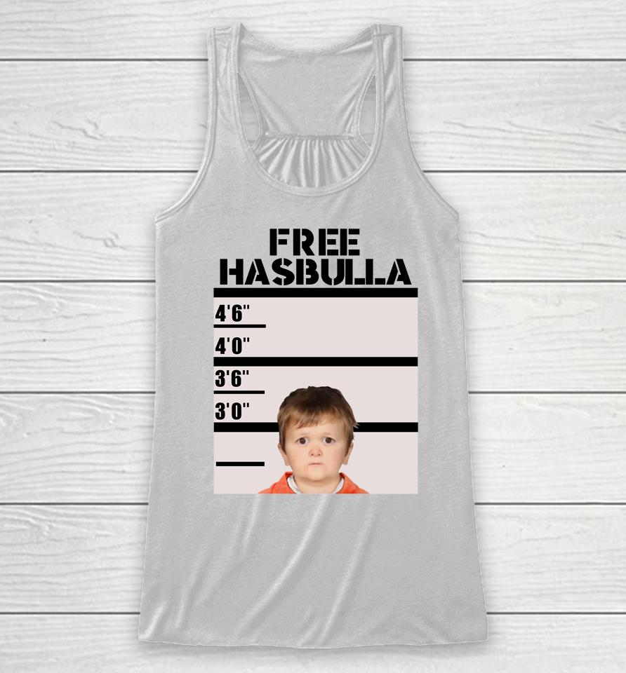 Hasbulla Merch Free Hasbulla Racerback Tank