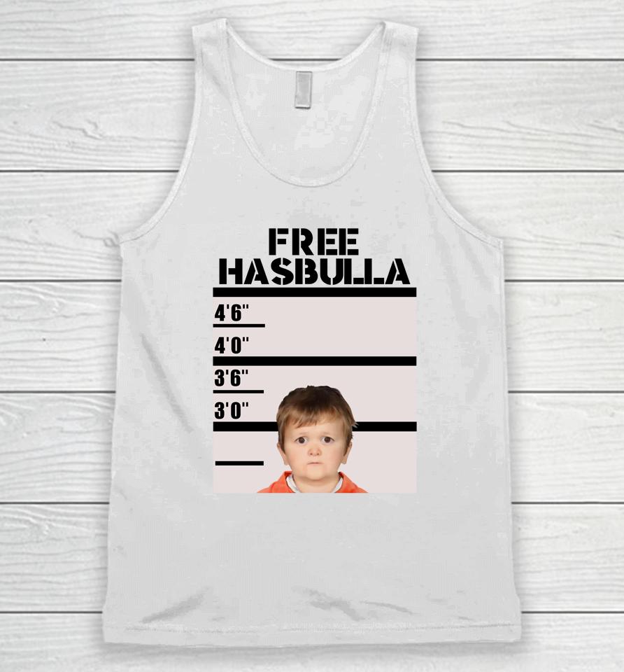 Hasbulla Merch Free Hasbulla Unisex Tank Top