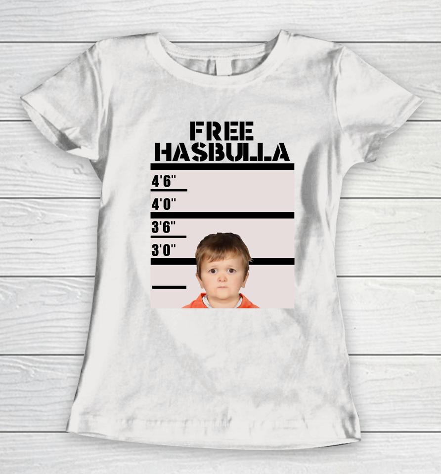 Hasbulla Merch Free Hasbulla Women T-Shirt