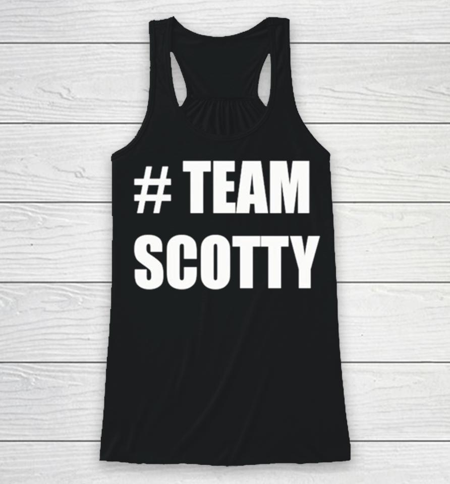 Hashtag Team Scotty Racerback Tank