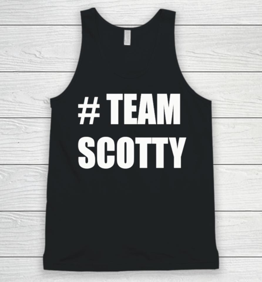 Hashtag Team Scotty Unisex Tank Top