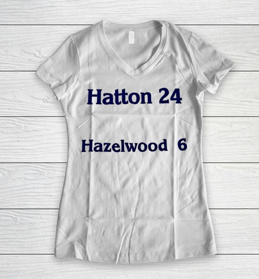 Hatton 24 Hazelwood 6 Women V-Neck T-Shirt