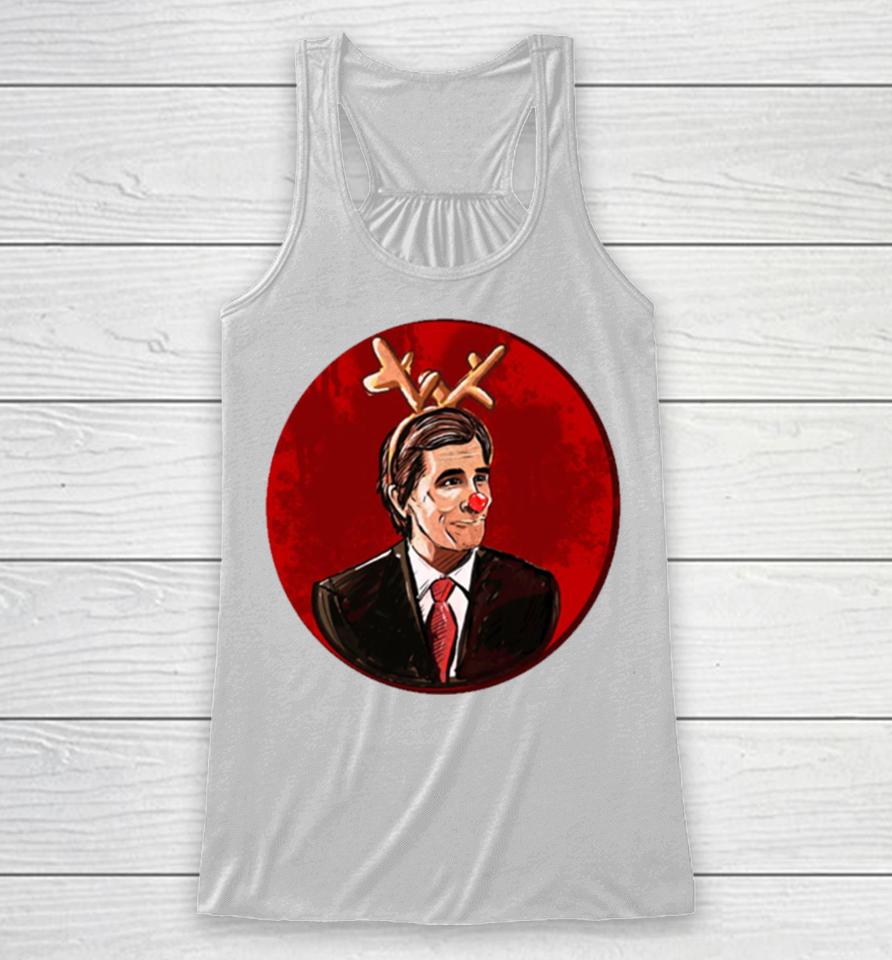 Have A Holly Jolly Holiday American Psycho Racerback Tank