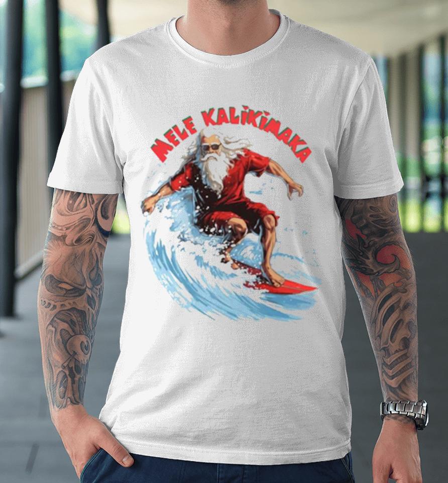 Hawaiian Christmas Mele Kalikimaka Hawaii Premium T-Shirt