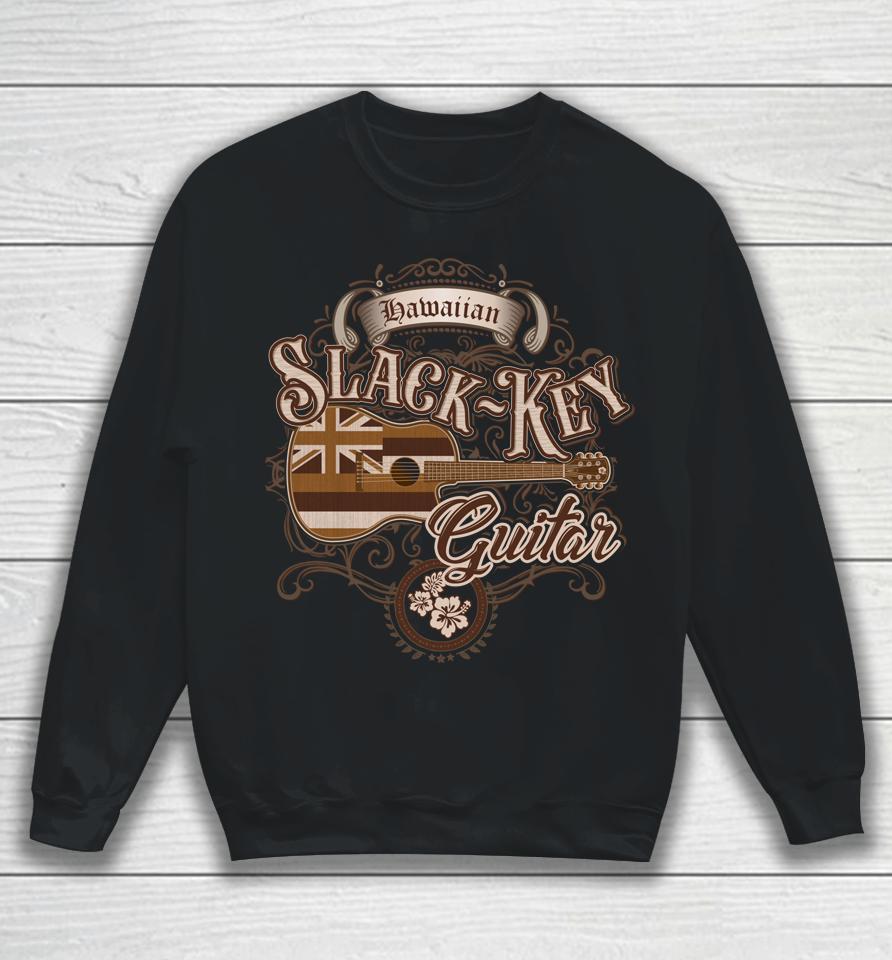 Hawaiian Slack Key Guitar Sweatshirt