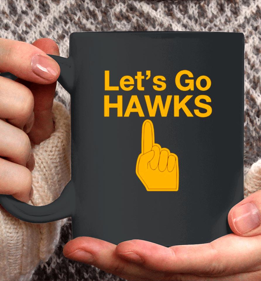 Hawkeyes Ncaa Top Let’s Go Iowa Coffee Mug