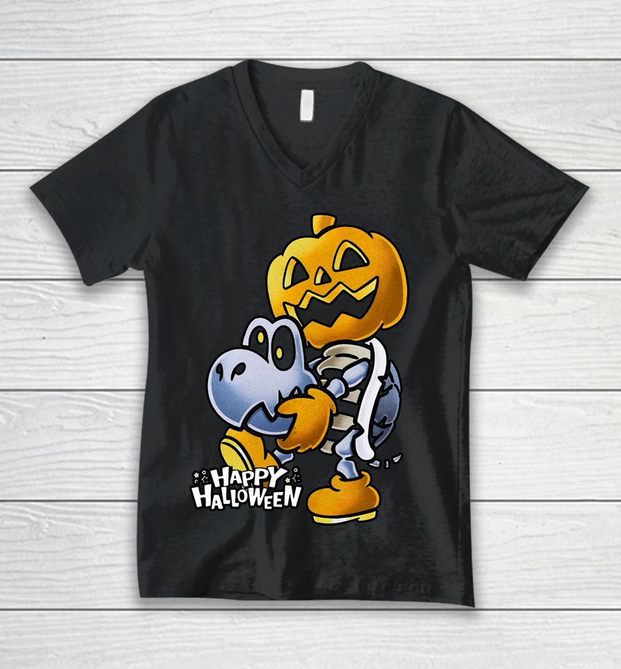 Headless Dry Bones Halloween 2022 Unisex V-Neck T-Shirt