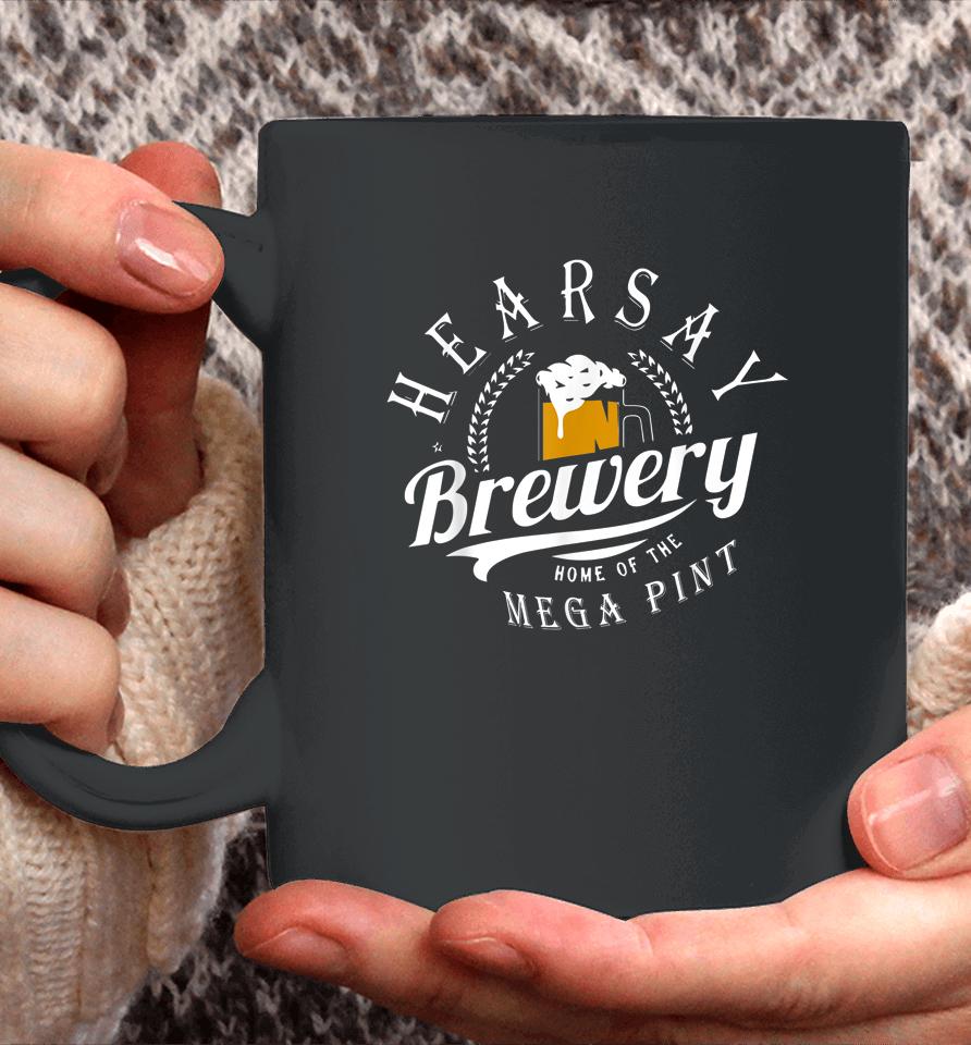 Hearsay Mega Pint Brewing Coffee Mug